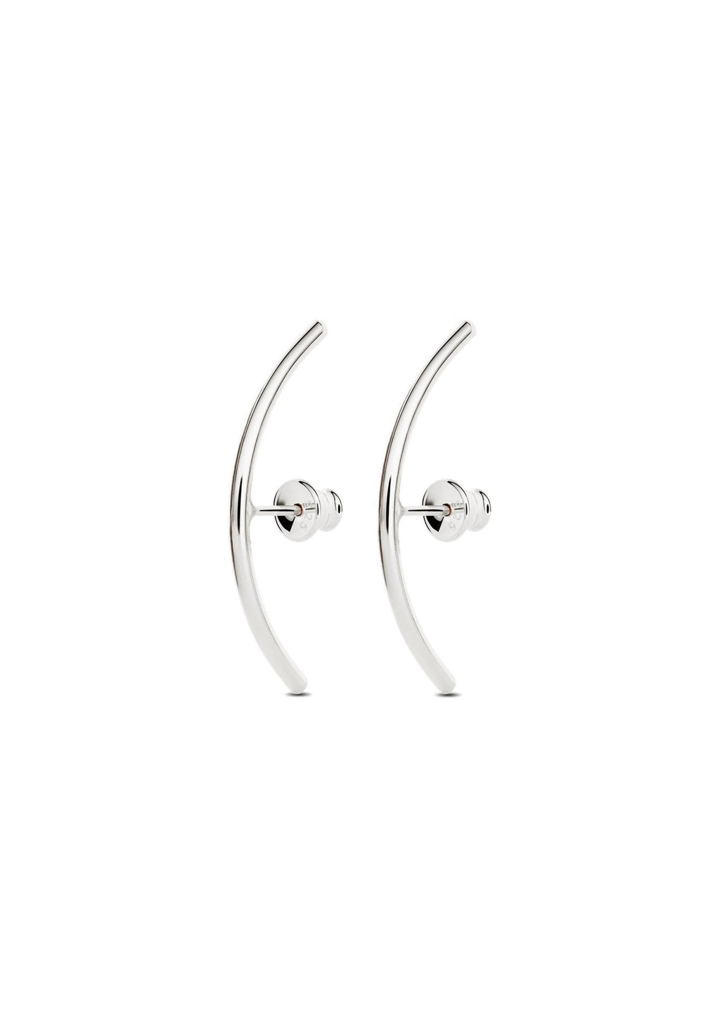 Radius Earrings - Silver