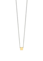 Box Necklace - Gold