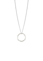 Circle Necklace Silver