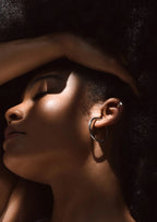 Flat Upper Ear Cuff - Silver