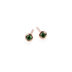 Illumi Stud Earrings - Rose Gold and Silver