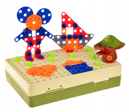 Montessori 3D Konstrukcinis Rinkinys
