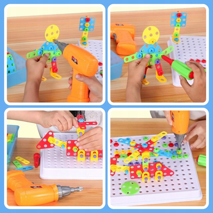 Montessori 3D Konstrukcinis Rinkinys