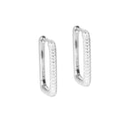 Metropolitan Glow White ZC L Earrings