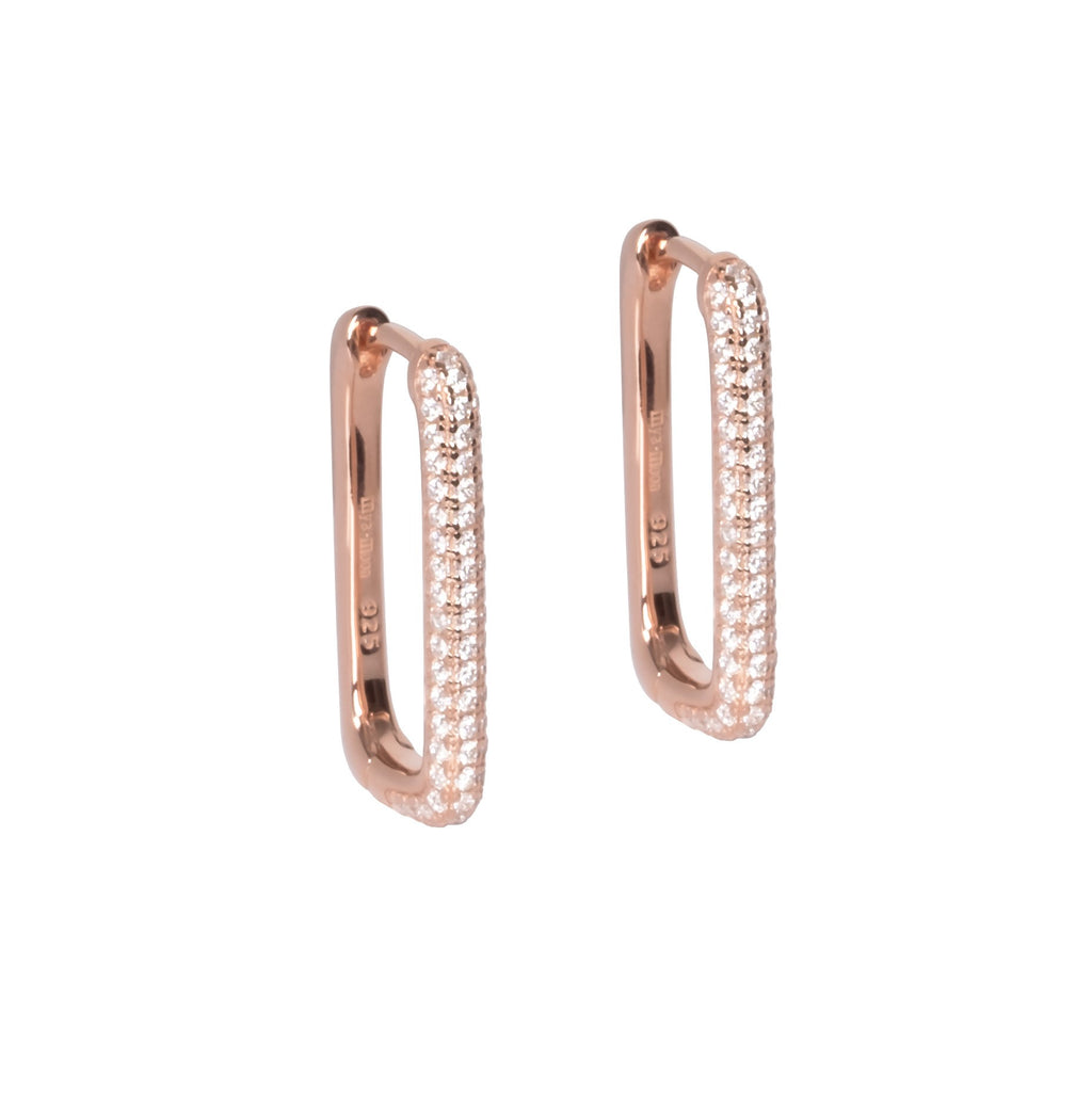 Metropolitan Glow White ZC L Earrings